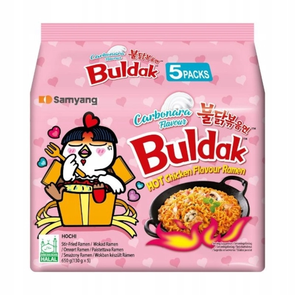 5x SAMYANG - BULDAK CARBONARA