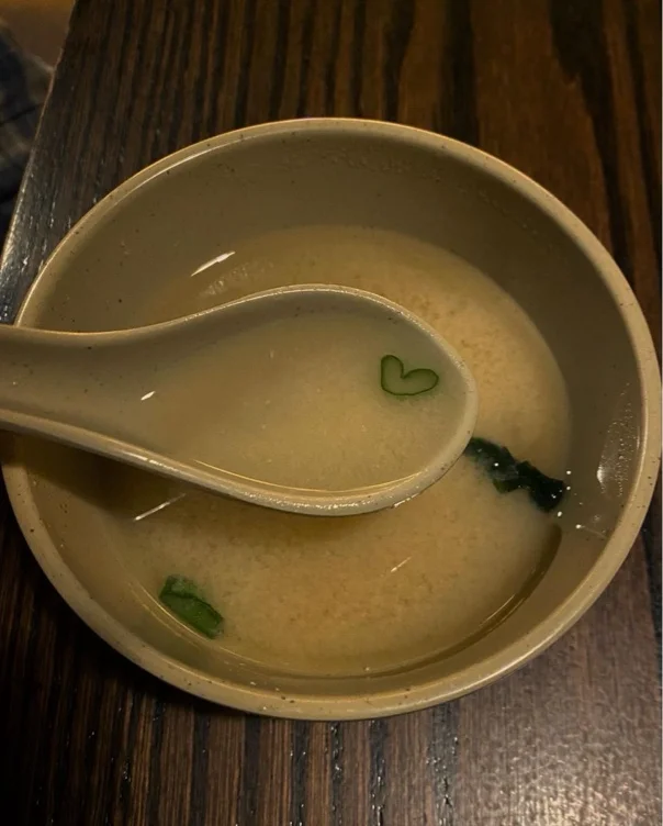 ❤︎  [£15] miso soup
