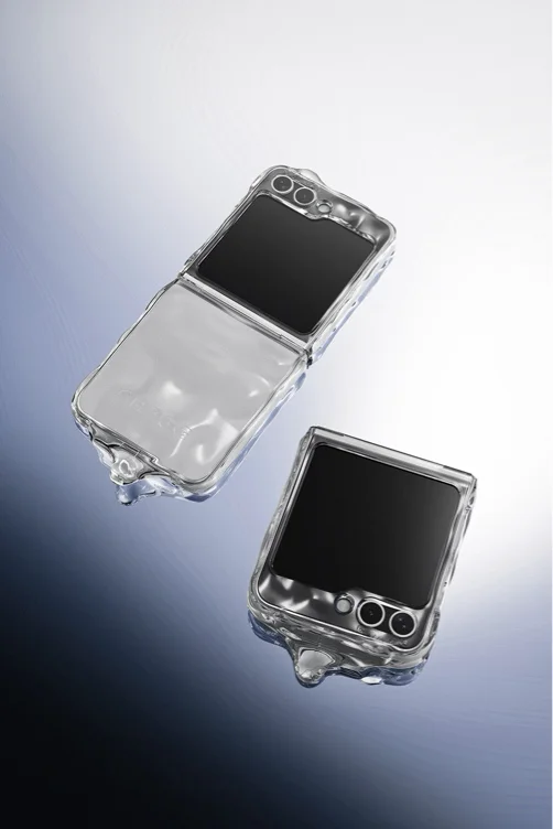 DOUBLE LAYERS CASE - CLEAR