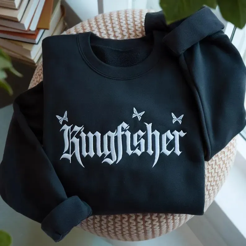 Quicksilver Kingfisher Embroidered Sweatshirt