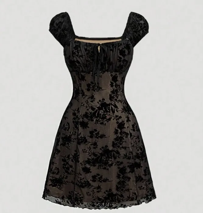 Vestido de renda