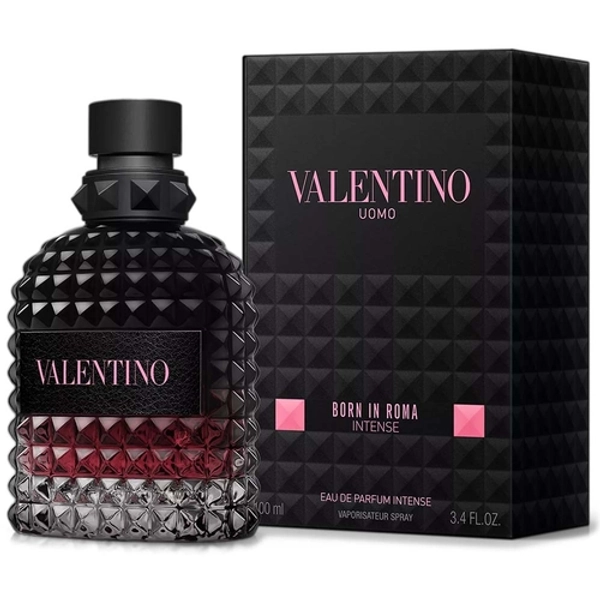 Valentino Uomo Born In Roma Intense Cologne for Men - Eau de Parfum Intense Spray 3.4 oz