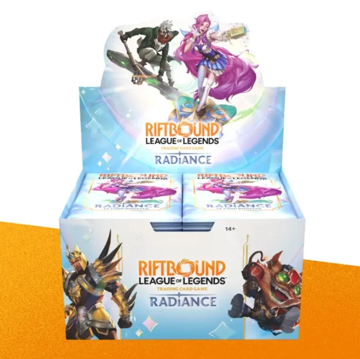 Riftbound: League of Legends TCG Radiance Booster Display | Riot Games Store