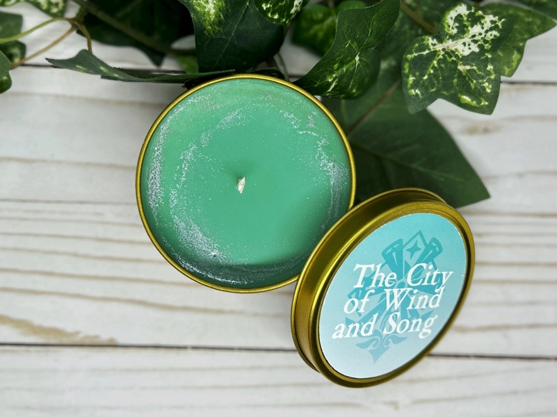 The City of Wind and Song | Genshin Impact Inspired Candle