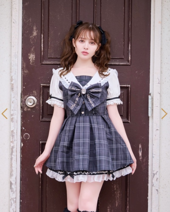 LIZ LISA Official Online Store ｜ Check Sailor Set-Up