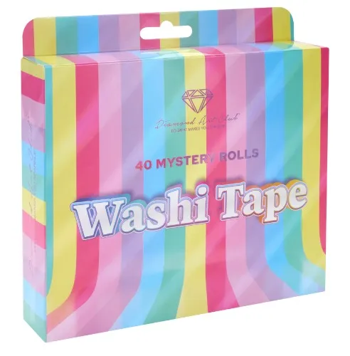 Washi Tape - 40 Mystery Rolls | Diamond Art club