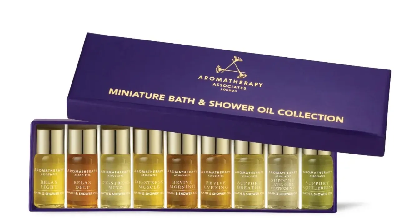 Aromatherapy Associates Miniature Bath & Shower Oil Collection, 10 x 3ml