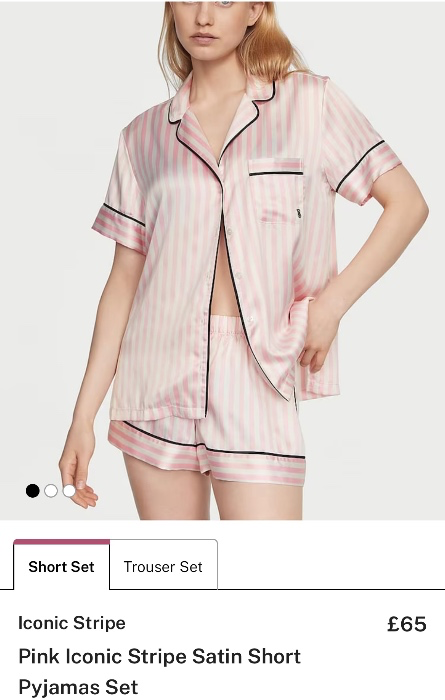 valentine's day pyjamas set