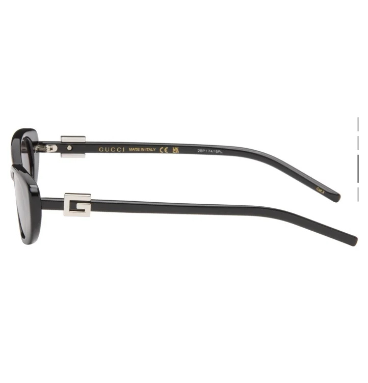 Black Cat Gucci Eye Sunglasses