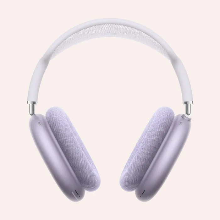 Apple AirPods Max Wireless Over-Ear Headphones, Pro-Level Active Noise Cancellation, Transparency Mode, Personalized Spatial Audio, USB-C Charging, Bluetooth Headphones for iPhone - Purple - USB-C - Purple - Without AppleCare+