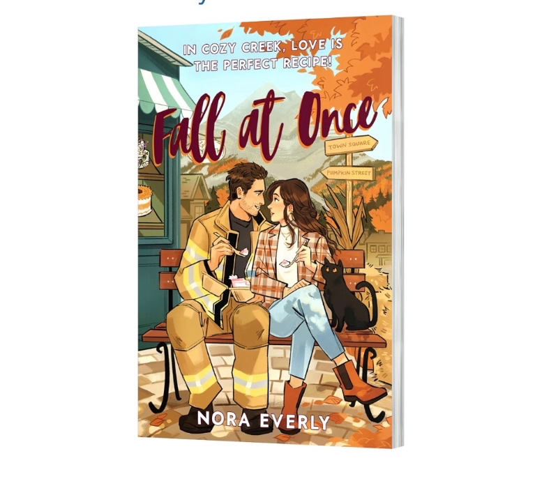 📖Fall at Once: A Small Town, Autumn-Inspired, Single Dad Firefighter Rom Com (Cozy Creek Collection, 2) - Paperback