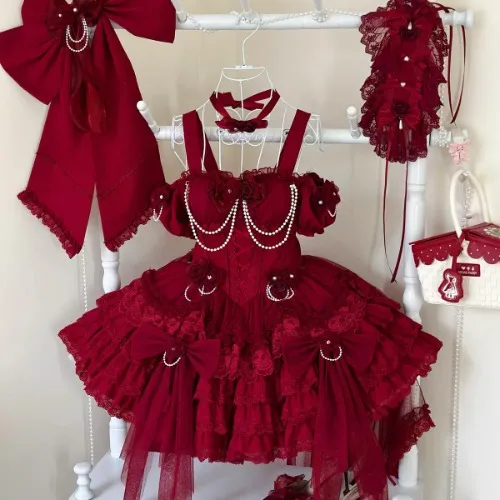 Poshephose Christmas Ribbon Dress