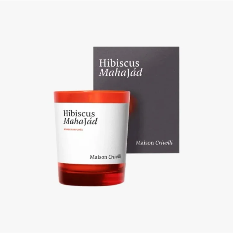 Hibiscus Mahajád 190g candle 