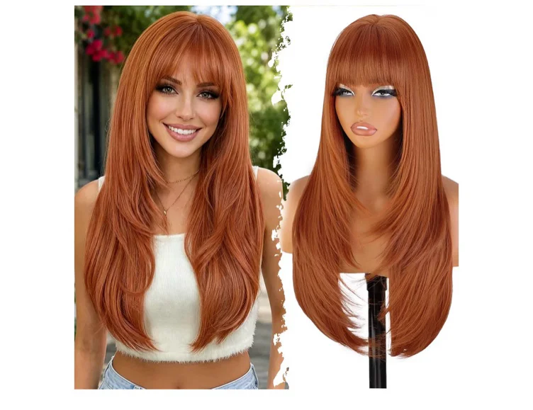 ginger cosplay wig