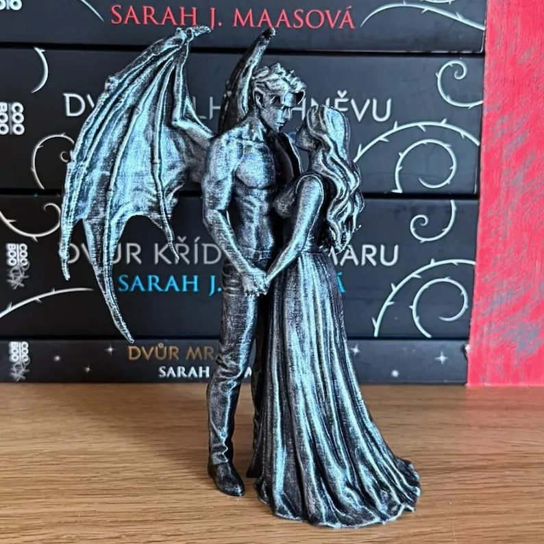 Feyre and rhysand booknook etsy 