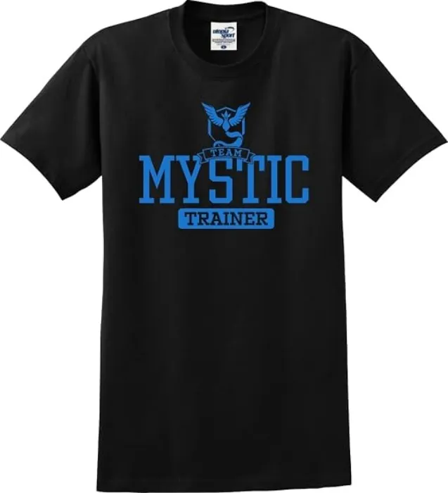 Utopia Sport Team Mystic Distressed Print T-Shirt (S-4X) - XX-Large Black