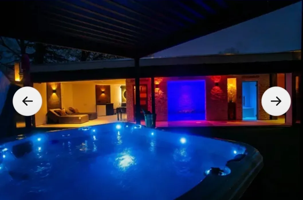 A night at a private wellness