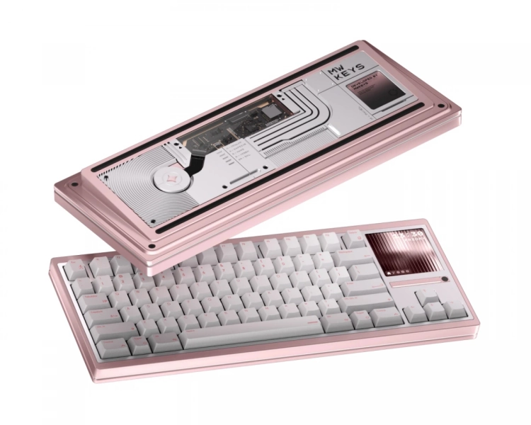 Milkyway Mass80 Barebone ISO/ANSI WK - Anodized Pink