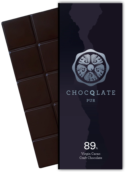Pur Bio Schokolade 89% mit Virgin Cacao | S5294