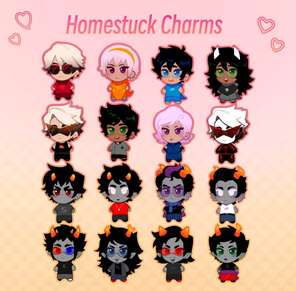 HOMESTUCK CHARMS - Dave (by SeraphicGhost)