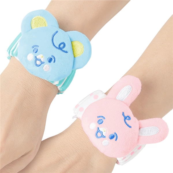Baby Parade Wrist Rattles Pink Bunny & Blue Bear 2-Pack - LittleForBig Cute & Sexy Products