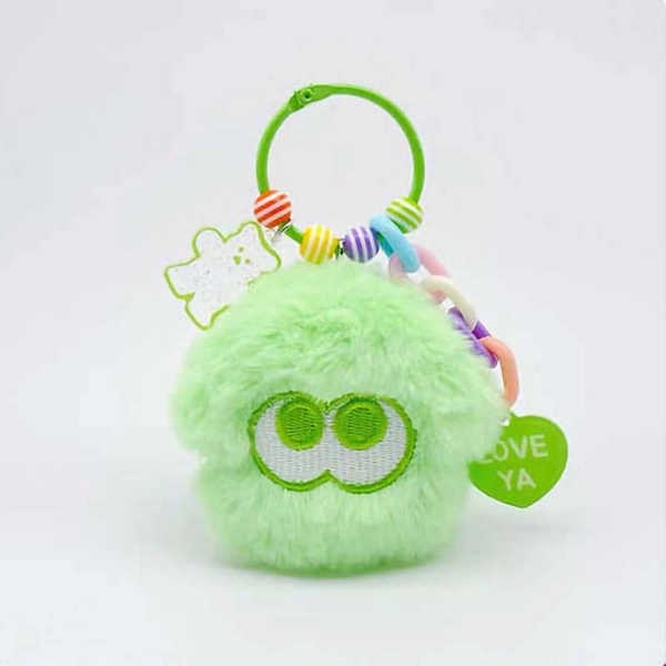 Splatoon Plush Keychain Cute Squid Splatoon Key Ring Plushie - C
