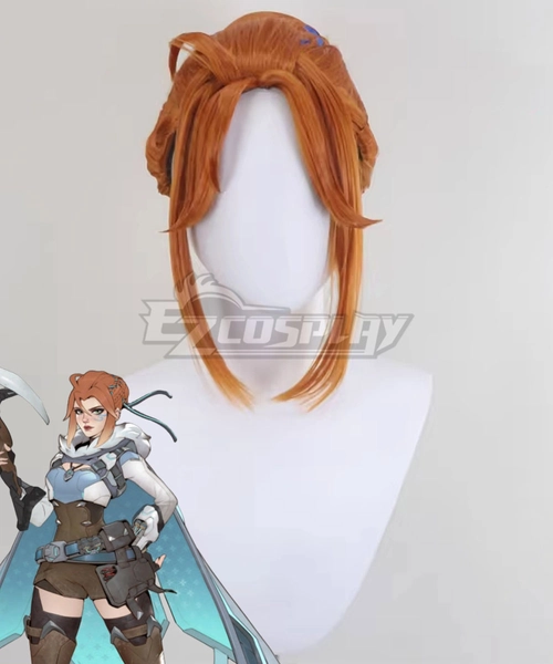Overwatch 2 Freja Brown Cosplay Wig
