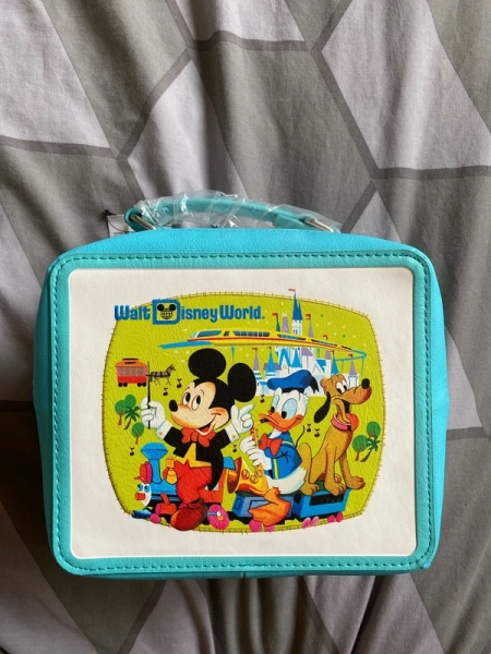 Disney Loungefly Vault Collection Shoulder Bag Lunchbox Mickey