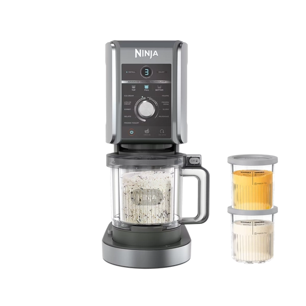 Ninja CREAMi Deluxe 10-in-1 Ice Cream and Frozen Drink Maker NC501UK