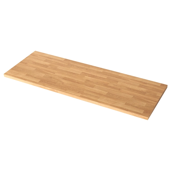 SÄLJAN countertop, oak effect/laminate, 74x11/2" - IKEA