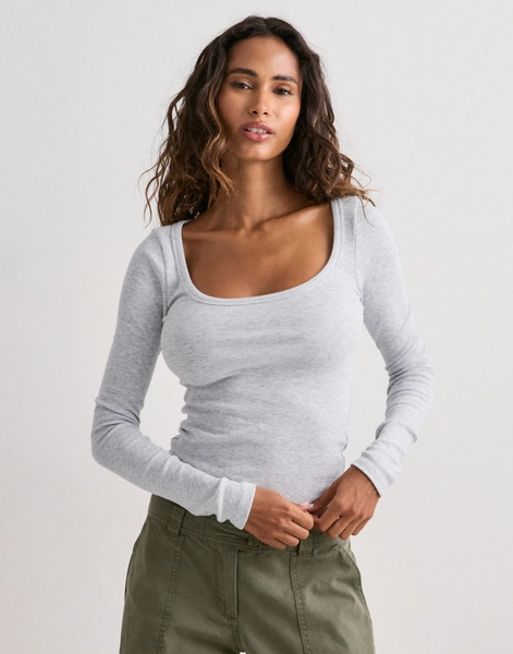 Perfect Rib LS Top 