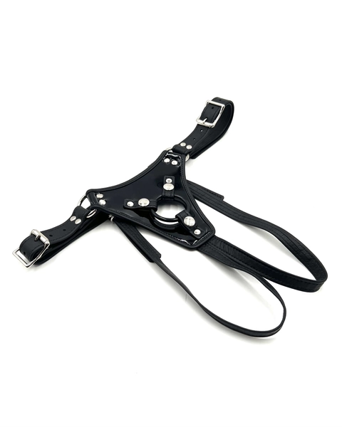 Slim Leather Strap-on Harness | KOOKIE INT'L | Dildo Harness