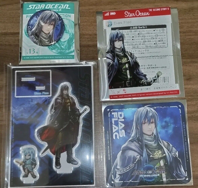 STAR OCEAN THE SECOND STORY R X SQUARE ENIX Cafe Dias Flac Complete Set New