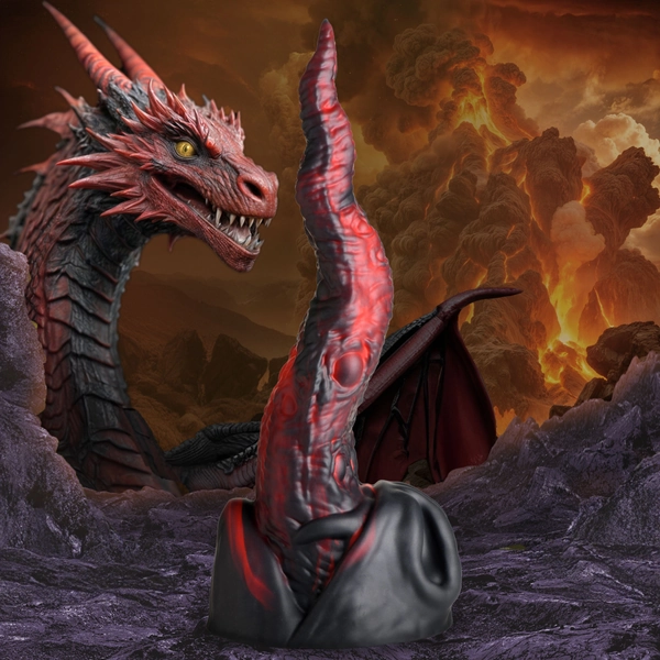 Dragon Tongue Silicone Dildo - Creature Cocks