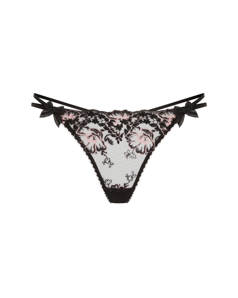 Lana Thong in Black/Pink | By Agent Provocateur