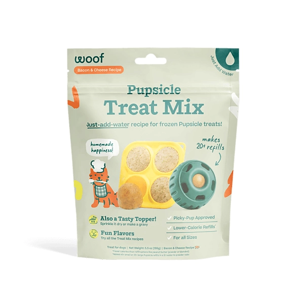 WOOF Pupsicle Treat Mix Bacon & Cheese Flavor