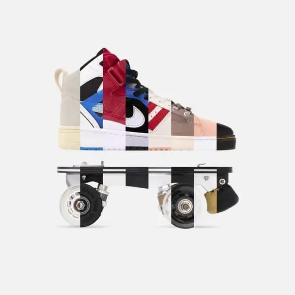 Customizable Detachable Roller Skates