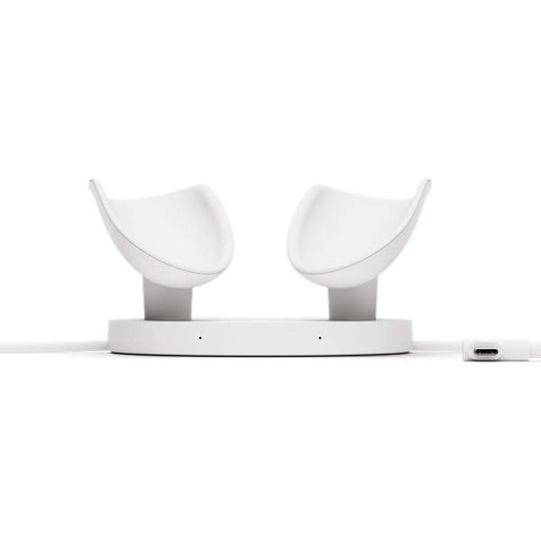 Meta Quest Compact Charging Dock — Works with Meta Quest 3/3S — Extended Headset Charging Cable  — Wireless Charging for Touch Plus Controllers - Walmart.com