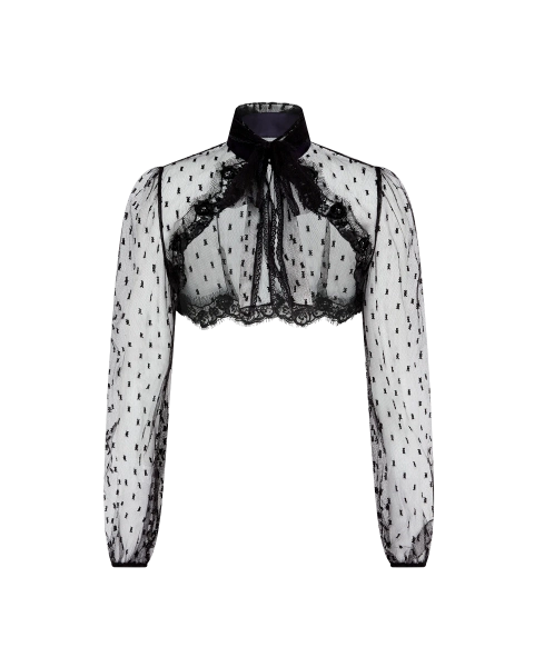 Veretie Cape in Black | By Agent Provocateur