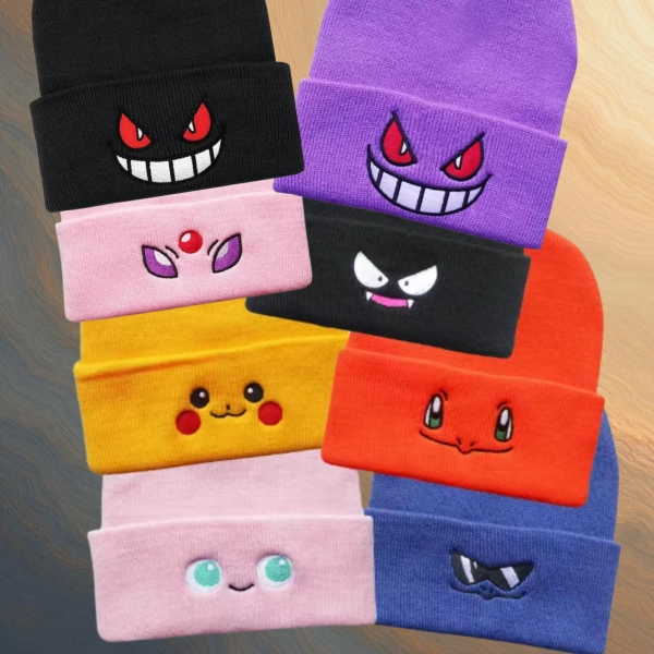 Pokémon-Inspired Beanie Hats - Pikachu