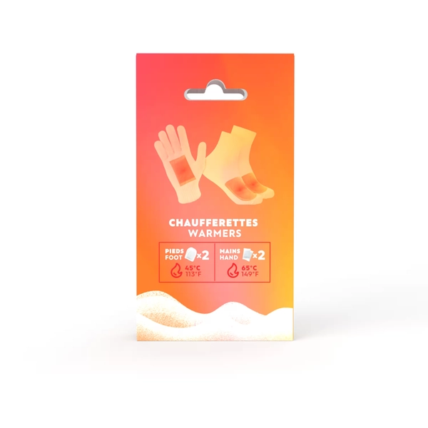 Downhill Ski Hand and Foot Warmer Set - 2 packs | Decathlon