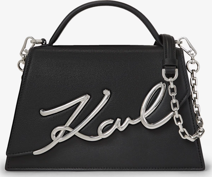 Karl Lagerfeld Дамска чанта 'K/SIGNATURE 2.0' (черно, One Size)