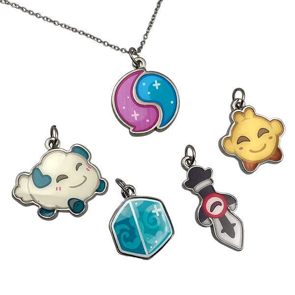 Multi-Charm Pendant Necklace – DOFUS