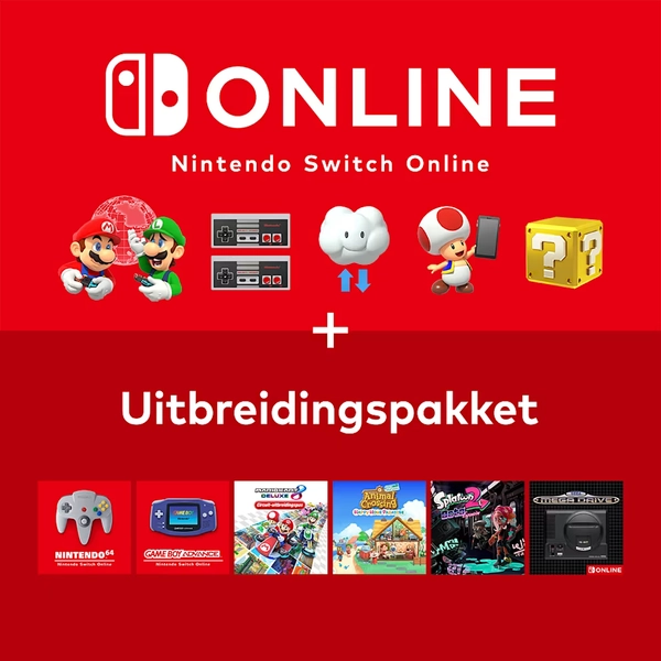 Nintendo Switch Online + Expansion - 12 months