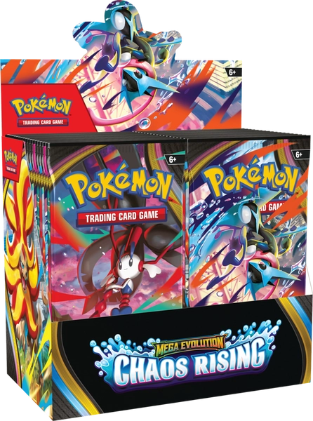 Pokemon Mega Evolution Chaos Rising Booster Box (36 Packs)