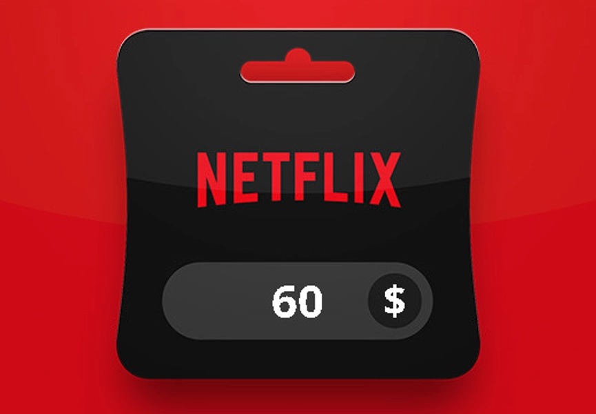 Netflix USD 60 Gift Card US