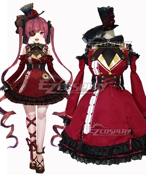 Hololive Youtuber Vtuber Houshou Marine B Cosplay Costume