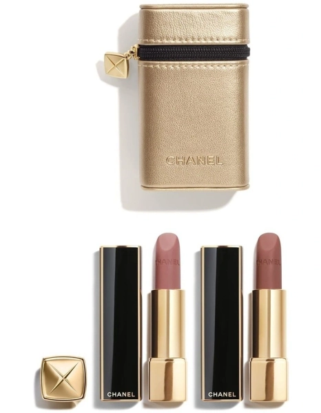 CHANEL ROUGE ALLURE VELVET Limited Edition Set Of 2 Luminous Matte Lip Colours