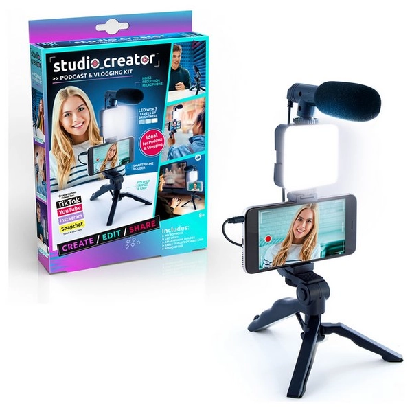 Buy Studio Creator Podcast and Vlogging Kit | Kids arts and crafts kits | Argos
