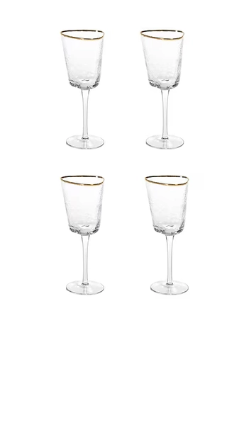Aperitivo Triangular Wine Glasses Set Of 4